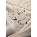 Miniatyrbillede 3 af 5: Hjerte-symbol charmearmbånd til kvinder 925 sterling sølv justerbar