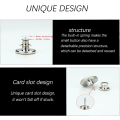 Miniatyrbilde 3 av 5: 10 stk Jeansknapper, 17mm Avtakbare Metall DIY-knapper, Justerbar