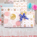 Miniatyrbild 1 av 5: Larcenciel Rosa Presentpapper (4 Ark, 70x50cm), Födelsedagspresentpapper