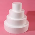 Miniatyrbillede 2 af 5: Skumlagkage Dummy DIY Fondant Fest Modellering Håndværksform Køkkentilbehør 14 in