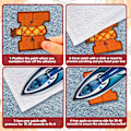 Miniatyrbillede 3 af 6: ##/Bogstavbroderi stoflap, 26 stk., Thanksgiving##/