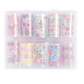 Miniatyrbild 2 av 3: 10 Rullar Julnagelstickers - Snygga Nagelstickers för Jul