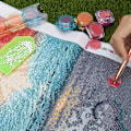 Miniatyrbillede 3 af 5: Fem flasker (hver flaske indeholder 5 tabletter) DIY Diamantmaling
