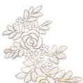 Miniatyrbild 3 av 5: ##/Par halsband i tyg fodrat med organdi - vitt, för sömnad,##/