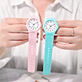 Miniatyrbild 3 av 5: ##/Rosa analog klocka för grundskoleelever##/