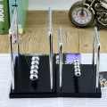 Miniatyrbillede 1 af 4: 1 Stykke Newtons Pendul med Træbase