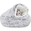 Miniatyrbilde 2 av 5: 1 Stykke (Grå, 50 cm) Hulebed for Hunder og Katter, Anti-Stress Liten