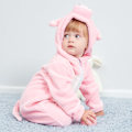 Miniatyrbillede 3 af 4: ##/Fox Børnebadekåbe, Plys Badekåbe til Baby, Dreng/Pige med H##/