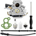 Miniatyrbild 1 av 5: 506450501 Förgasare för Husqvarna 435 440 435E 440E 135 135E 140 140E Jonsared CS410 CS2240 CS2240S Motorsågsdelar Zama C1T-EL41