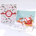 Miniatyrbild 2 av 5: /#/3D-julkort - Jultomte, popup-julkort, Ch/#/