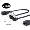 Pikkukuva 1 / 5: SuperSpeed ??USB 3.0 uros-uros-jatkojohto ylös ja