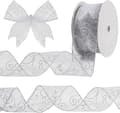 ##/Silver Julorganzarulle - 10m Lång, 60mm Bred - Spar##/