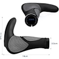 Miniatyrbilde 3 av 5: Sykkelstyregrep Ergonomisk MTB Terrengsykkel Syklist av L