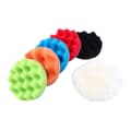 7 st 5\" Svamp Polering Vaxning Polerplattor Kit Bilpolerare M14 Borradapter Kit