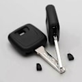 Miniatyrbilde 3 av 3: Transpondernøkkelhus for Volvo S40, V40, S60, S80, Ne66, blad kan installere S3-chip, 10 stk