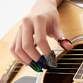 Miniatyrbild 4 av 6: ##/32 stycken tum- och fingerplock, medelstora, platta och vinklade, celluloid, för gitarr##/