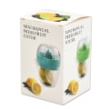 Miniatyrbilde 4 av 5: /#/Piece Lysegul Sitron- og Limepresser med Beholder og Lokk/#/