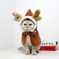 Miniatyrbild 4 av 5: ##/Julkapp för katt med älghorn##/