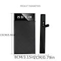 Miniatyrbillede 3 af 5: Bil Jump Starter Batteri til 8000mah Bærbar Nød Booster Køretøj Nødstart Strøm til