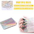Miniatyrbilde 2 av 5: /#/24 Nail Art Stencils - Tilfeldig, Vinyl Nail Art Stencils, Forskjellige/#/