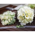 Miniatyrbilde 1 av 5: Kunstig Latex Blomsterbukett, 20 Calla Liljer, Realistisk Følelse