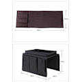 Miniatyrbilde 5 av 5: ##/(Brun) Sofa Armlenest Oppbevaringspose, Sofa Fjernkontroll Stativ Sofa Oxford##/