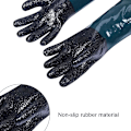 Miniatyrbild 3 av 5: Sandblästringshandskar i Gummi för Slipning Handskar för Kabin