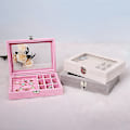 Miniatyrbillede 3 af 4: ##/Pink smykkeskrin, smykkeskrin, 20 * 15 * 5CM##/
