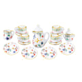 Miniatyrbillede 1 af 5: Miniatyr 1/12 Porcelæns Tesæt Dukkehuss Tilbehør
