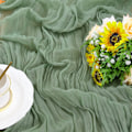 Miniatyrbild 4 av 5: ##/Bohemisk twist duk bröllopsbordsskydd, 90*300cm##/