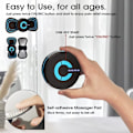 Miniatyrbild 1 av 5: 2-pack Mini Massager, Nackmassager, 6 Metoder Sladdlös Elektrisk