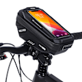 Miniatyrbillede 2 af 5: Cykeltelefonpose Rammepose, Vandtæt Cykeltelefonholder MTB Ramme