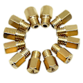 Miniatyrbilde 3 av 5: 12 stk. motorsykkel forgasser hoveddyse forgasser hoveddyse målerdyse for Mikuni VM TM Carb 90-