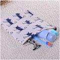 Miniatyrbilde 5 av 5: /#/(Blå) 3-pak snorpose bomulls- og linpose gavepose/#/