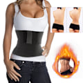 Miniatyrbillede 1 af 6: ##/Wrap Waist Trainer til Kvinder Wrap Waist Træningsbånd Sports Korset Sort##/
