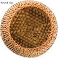 Miniatyrbillede 4 af 5: Sæt med 2 Rattan Blyantsholdere til Skrivebord, Håndlavet Pennebeholder