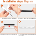 Miniatyrbilde 5 av 5: 4 stk LED-skaplys med bevegelsessensor og magnetisk stripe, 10 LED
