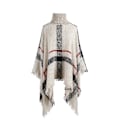 Pikkukuva 1 / 6: ##/Naisten talviponcho, kauluksinen, elegantti (1-osainen)##/