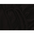 Miniatyrbilde 2 av 4: ##/Mikrofiber sengetrekk med strikk Sort 160 x 200 x 30 cm##/