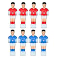 Fotballspillersett Fotball Reservedeler Bordfotballsett