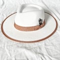 Miniatyrbild 1 av 5: ##/Vit vintage topphatt i denim##/