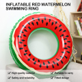 Miniatyrbilde 4 av 5: Oppblåsbart vannmelon-svømmehjul for barn, badeleker for