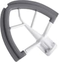 Vit Flex Edge Visp för KitchenAid Tilt-Head Köksmaskin 4,5-5 Quart Platt Visp Paddel med Flexibla Silikonkanter Skålskrapa