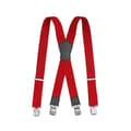 Kryssband med fyrkantiga clips för män - röd, Workwear Cor
