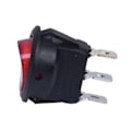 Miniatyrbild 3 av 4: Rocker Switch Bipolär På Av Röd 3 Stift 220v