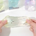 Miniatyrbillede 1 af 2: 1 Pak Teddy Bear (Tilfældig Farve) Bløde Legetøj 3D Squishy Legetøj Stress