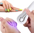 Negle tørrelampe, bærbar 5W LED UV gel neglelampe, professionel