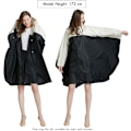Miniatyrbild 5 av 5: ##/Lättvikts Vattentät Andningsbar Ripstop Poncho med Huva för Utomhusaktiviteter##/