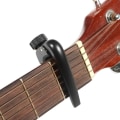 Miniatyrbilde 2 av 4: 1 stk (Svart) Gitar Capo, Pro Alloy Gitar Capo med Skruejustering