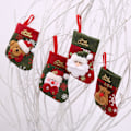 Miniatyrbild 5 av 5: ##/Set med 4 julbesticksäckar - Julstrumpor, Köksbestick##/
